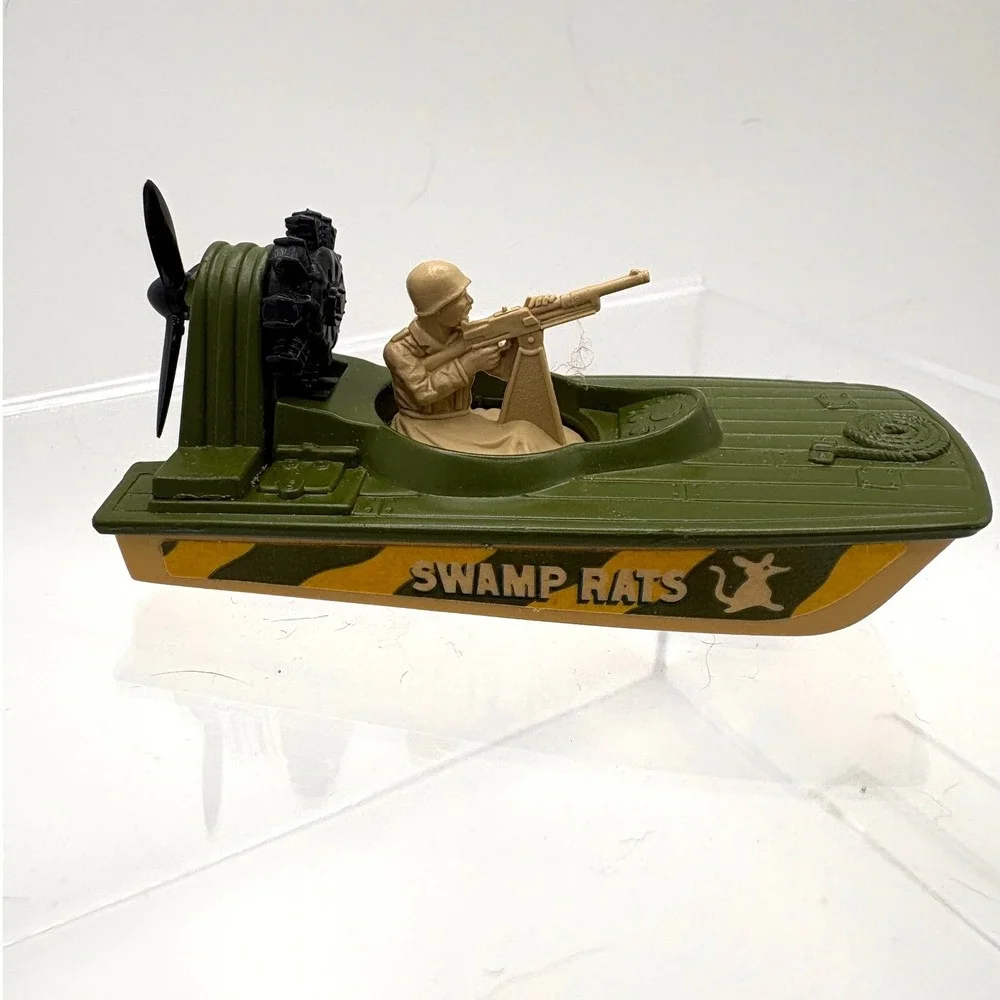 Vintage 1976 Matchbox Superfast No 30 Swamp Rat Airboat Lesney Made in England